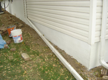 Waterproofing using concrete based water proofer for NJ residence and businesses.